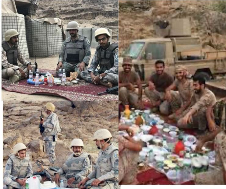 أهل الثغور 💚 ..
المرابطون الصائمون ..
أبطال #الحد_الجنوبي ..
من وهبوا أنفسهُم فِداءً لدينهم ثم ولاة أمرهم ووطنهم ..

بطولاتكم وتضحياتكم حديثُ مجالسنا ، ومساجدنا تصدع بالدعاء لكم ، يامن حقاً لنا صِغاراً وكُباراً أن " نُفاخر بكم ، ونعتز بأفعالكم " ، فكتب الله أجركم ، وجزاكم عنا