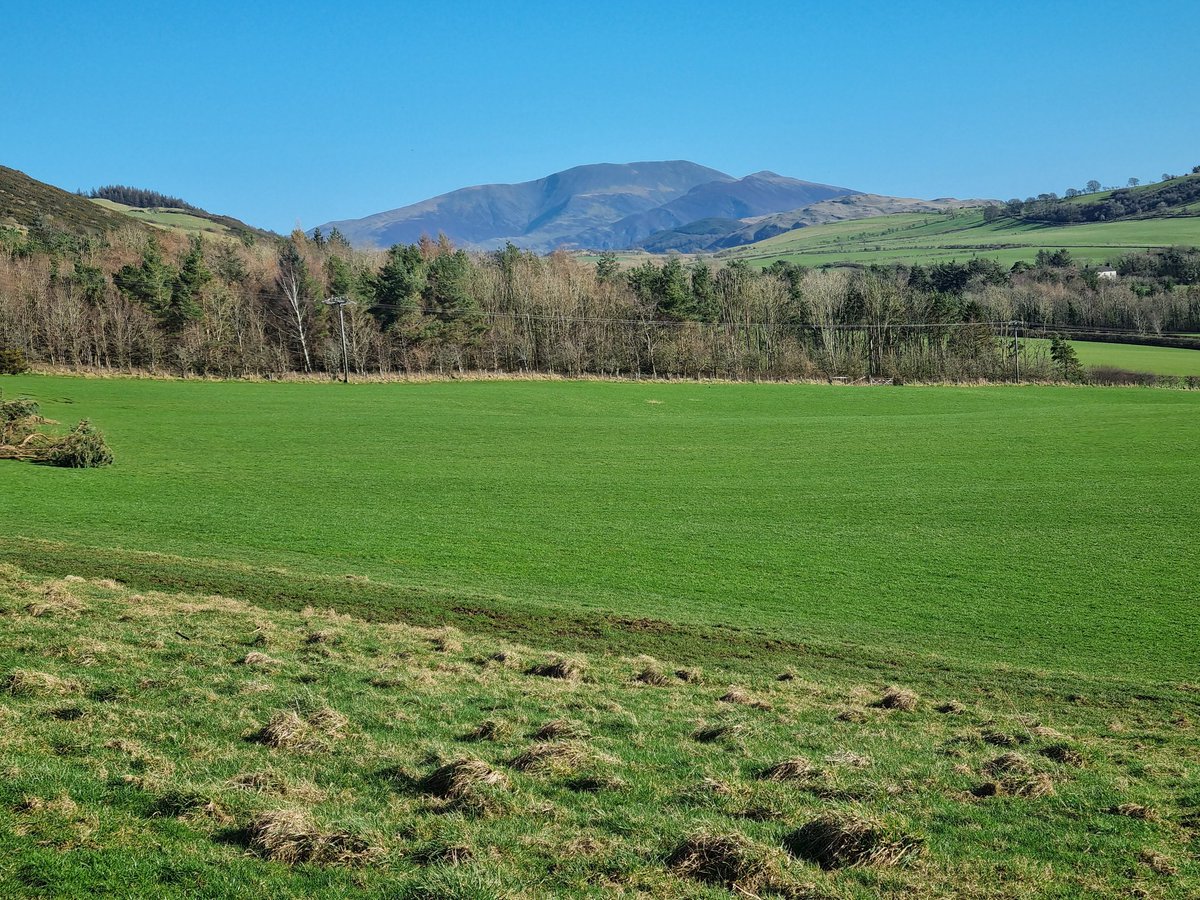 SheilaG17662835's tweet image. Today's #Wainwrightwalk was from the Outlying Fells book 
Watch Hill and Setmurthy Common. Highly recommended for over 65s. Easy walking on grass but need boots not bare feet as AW suggests, some muddy bits.#Views across #fells outstanding.#Sunny@keswickbootco #LakeDistrict