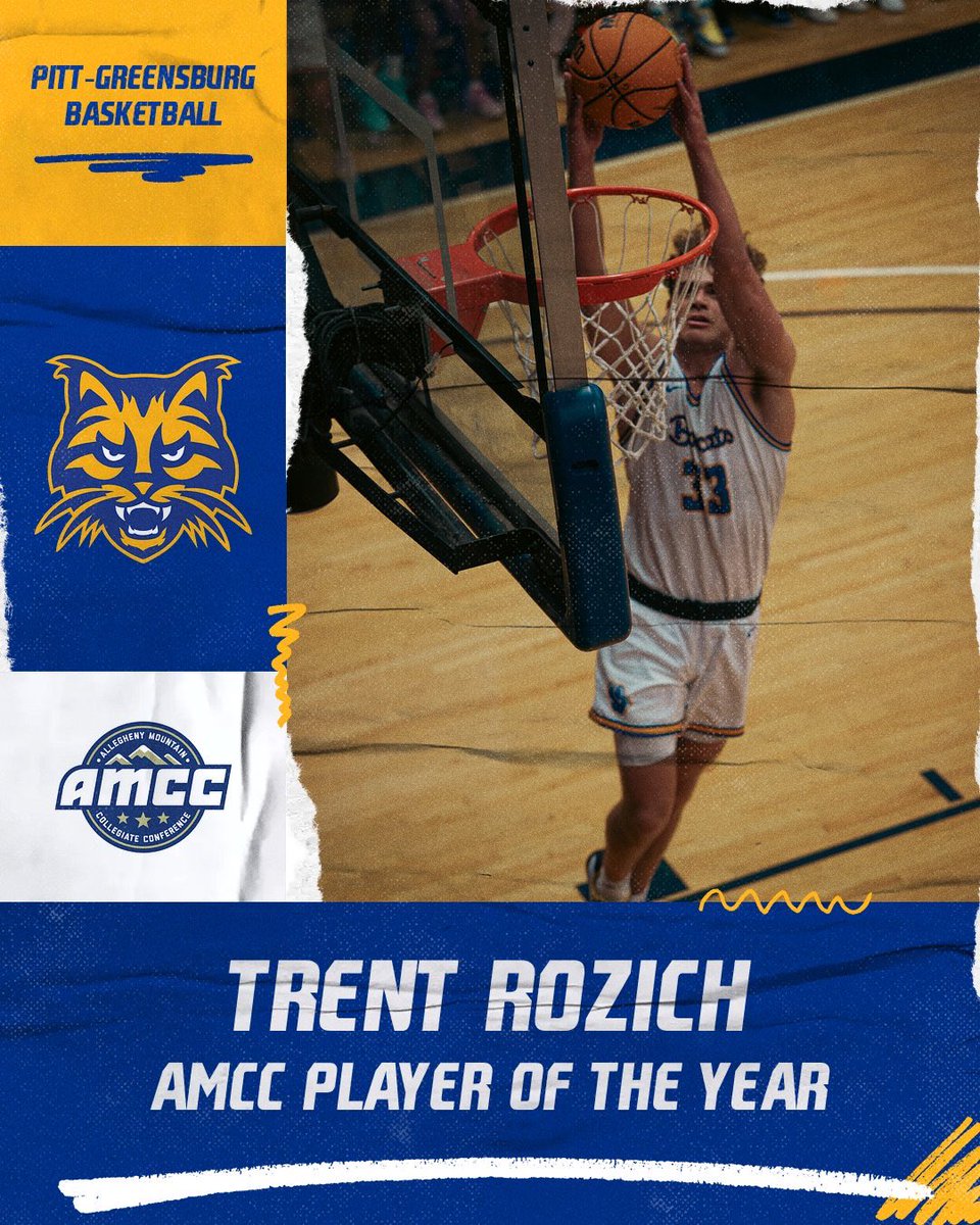 UPGbasketball's tweet photo. Big time recognition for UPG Basketball! 🏀🔥

• Trent Rozich – AMCC Player of the Year &amp; First Team All-Conference
• Jackson Byer – Second Team All-Conference
• Matthew Marinchak – Third Team All-Conference

Proud of these guys and the standard they set!

#BobcatPride https://t.co/KR5Bpt7jIJ