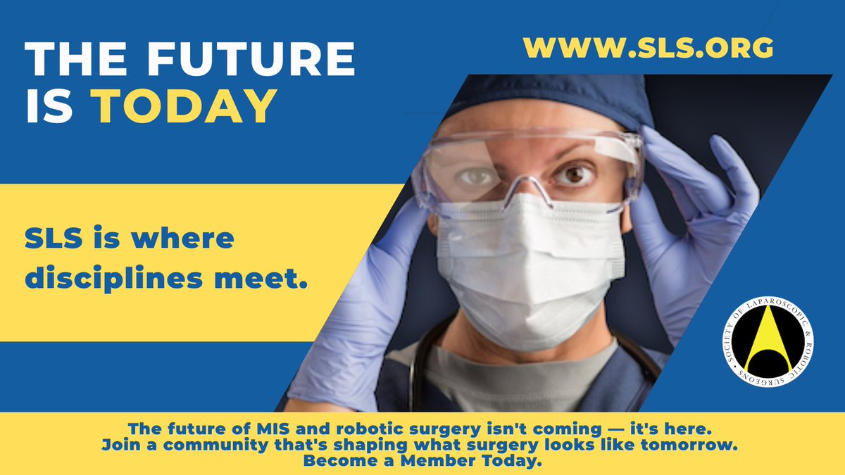 Society of Laparoscopic & Robotic Surgery (SLS) tweet media