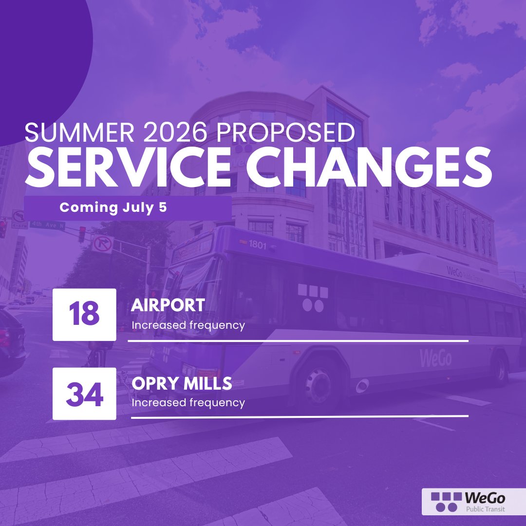 WeGo Public Transit tweet media