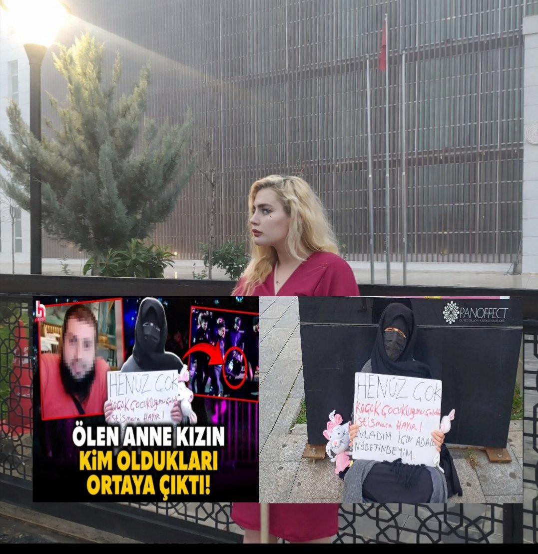 Bugün çocuklarımız için sürdürüğüm eylemin 800. Günüydü.

EYLEM YAPAN KADIN ve ÇOCUĞU ÖLÜ BULUNDU.
"İNTİHAR DEMEYİN" demişti.

Bir kadın kendisinin ve çocuğunun istismara uğradığını söyleyip eylem yapmaya başlamıştı.
"FAKİR OLDUĞUMUZ İÇİN Mİ KURBAN EDİLMEMİZ DAHA KOLAY" demişti.