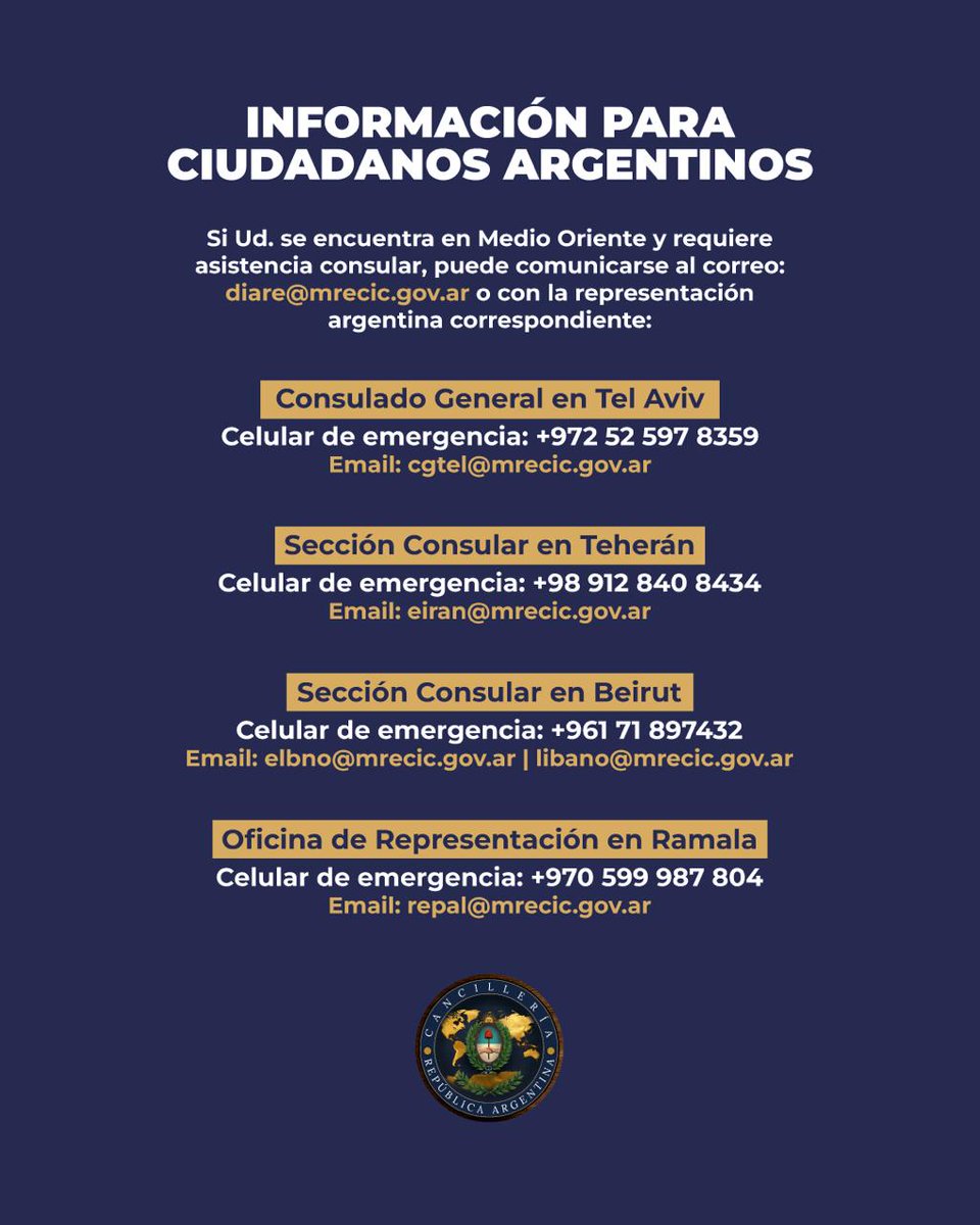 Cancillería Argentina 🇦🇷 tweet media