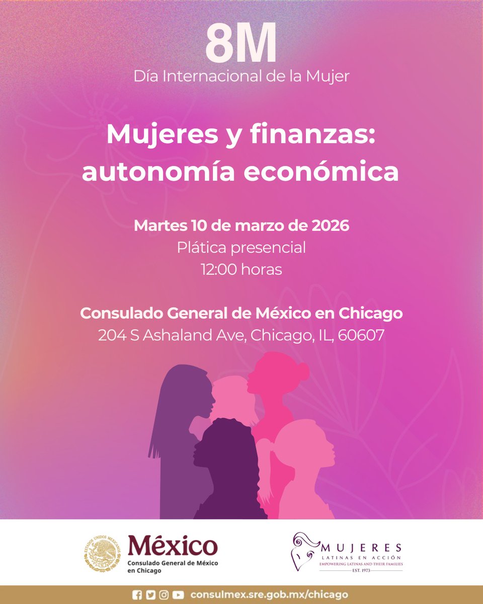 Consulado General de México en Chicago tweet media