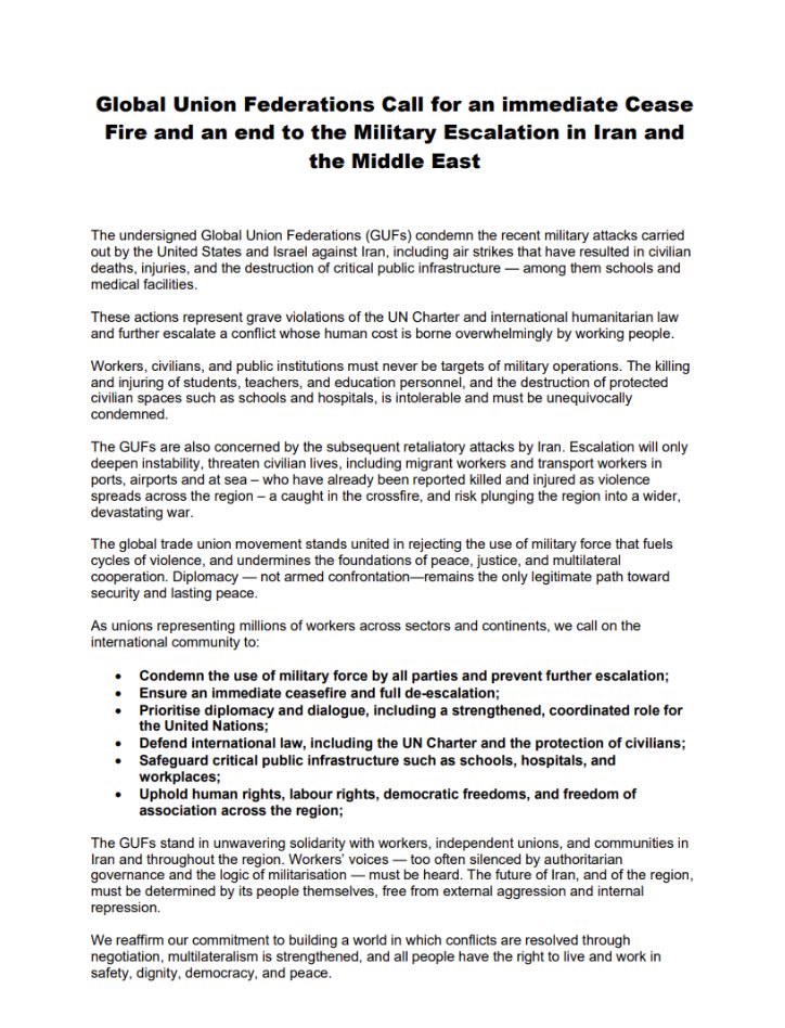 UNI Global Union tweet media