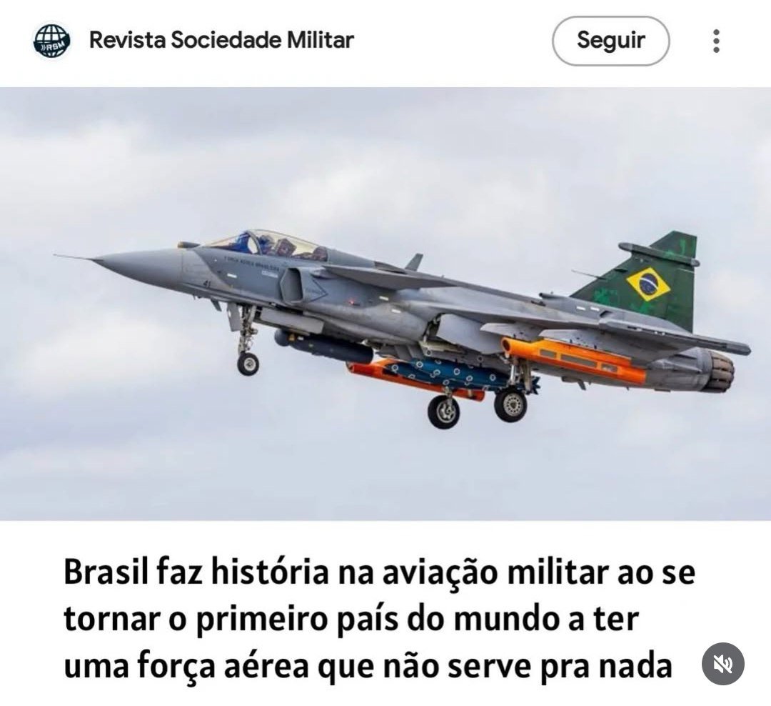 Nem combustível pra voar tem.