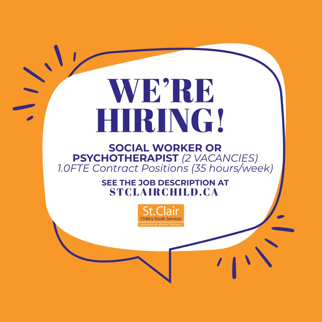 St Clair Child & Youth Services tweet media