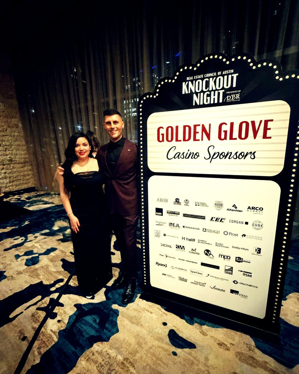 apexmfbuilders's tweet photo. RECA KnockOut Night 2026 – Old Hollywood Theme 🎬🥊✨

Apex Multifamily Builders was proud to serve as a Golden Glove Sponsor for an incredible evening of energy, connection, and classic Hollywood glamour. https://t.co/TiVD7ArsKf