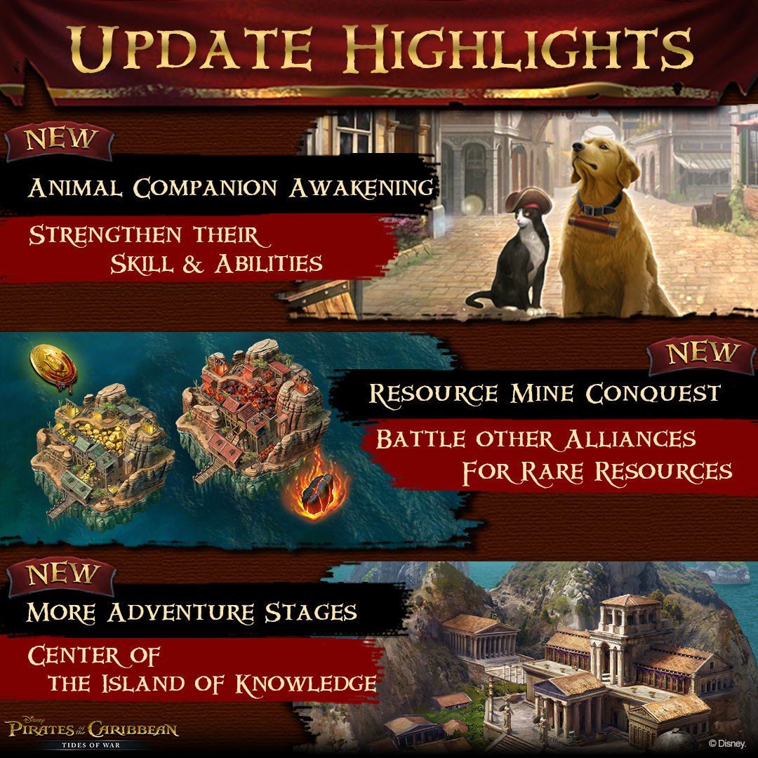 Pirates of the Caribbean: Tides of War tweet media