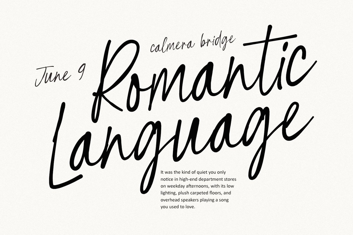geelz_maulana's tweet photo. https://t.co/6nKYt0Y2lh 
#ScriptFont #HandwrittenFont #ElegantTypography #CasualScript #SignatureFont #MaulanaCreative #GraphicDesign #ModernScript #WeddingFonts #BrandingDesign #Typeface #LetteringArt #ChicDesign #BefinalCotin #DigitalAssets https://t.co/HGY56ZIZBw
