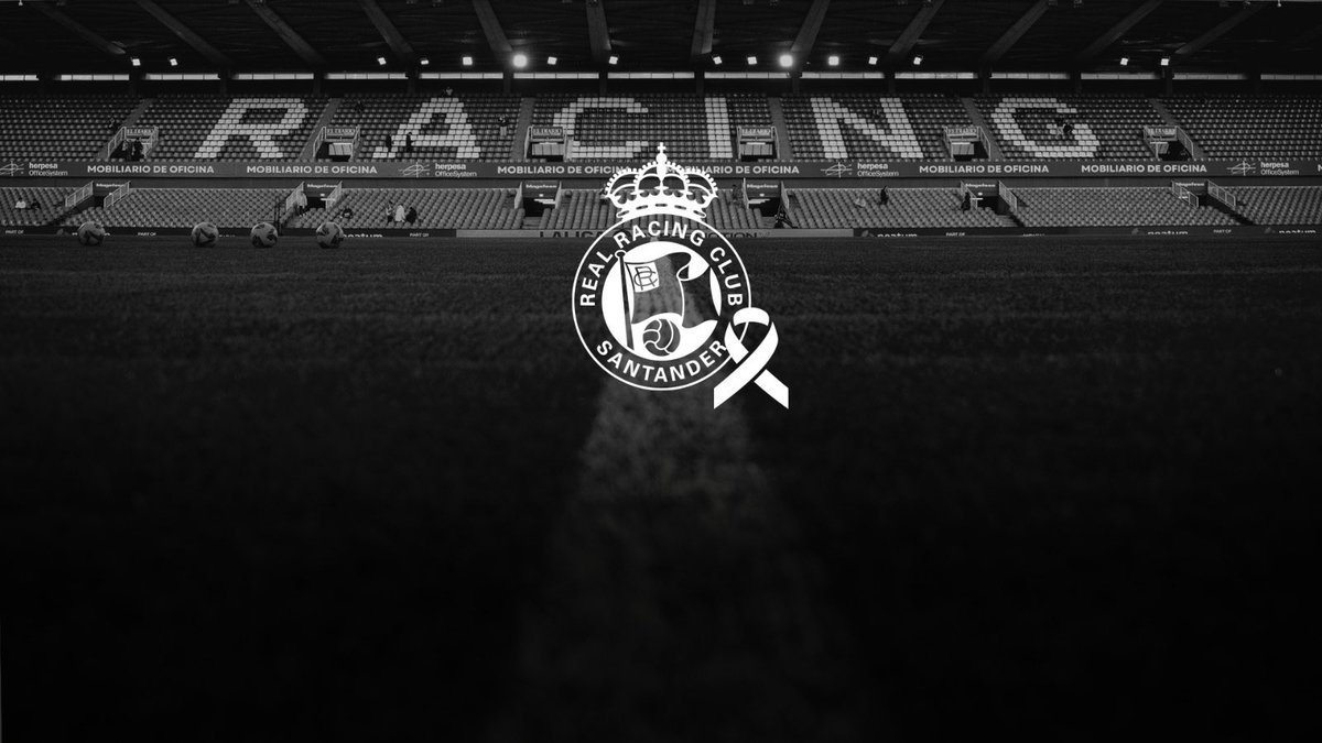 ⚫  Desde el Real Racing Club queremos expresar nuestra consternación ante la terrible tragedia ocurrida en El Bocal.

🫂 Trasladamos nuestro más sincero pésame, apoyo y cariño a las familias y amigos de todas las víctimas.

🏟️ El club guardará el próximo domingo en los Campos de