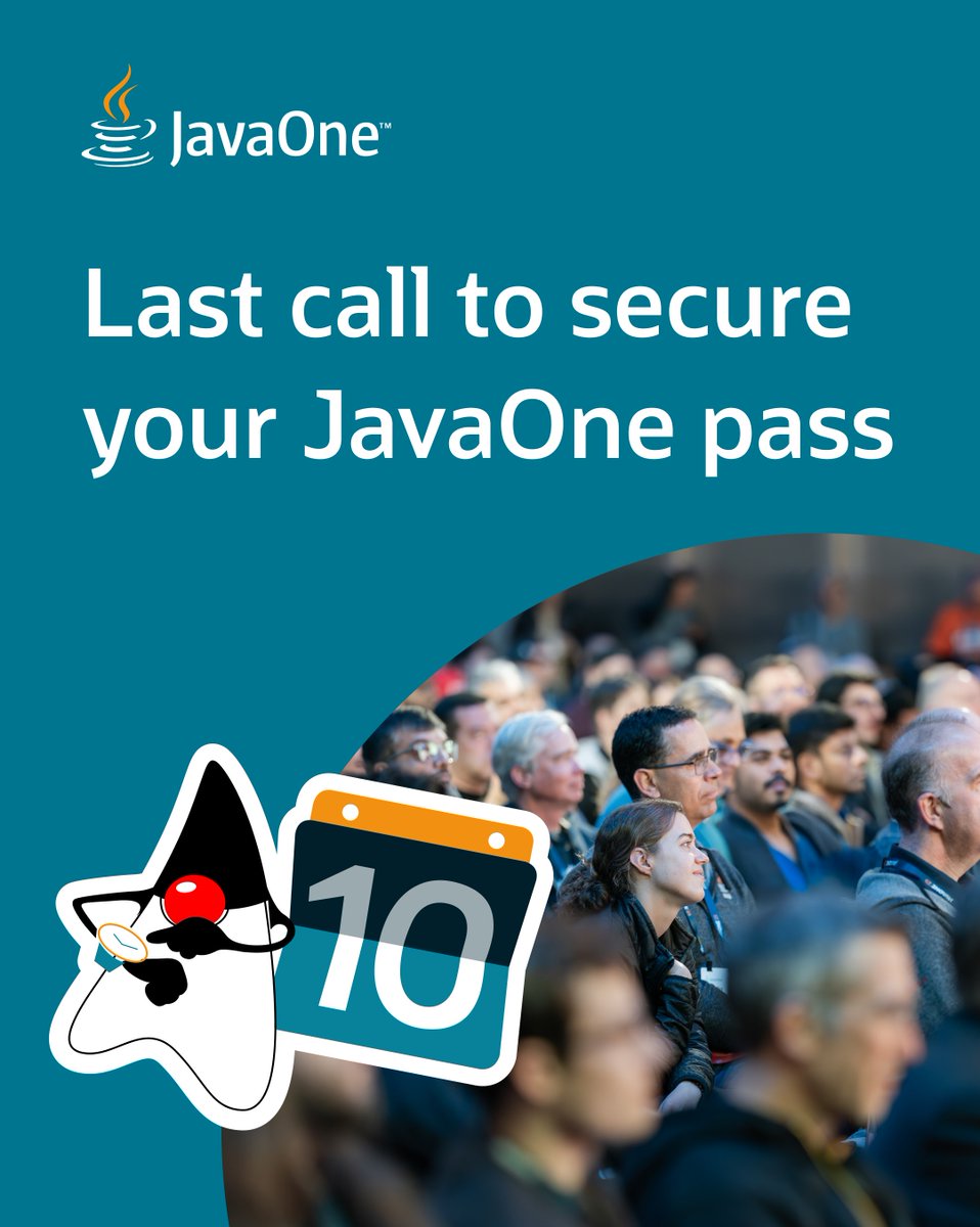 JavaOne tweet media