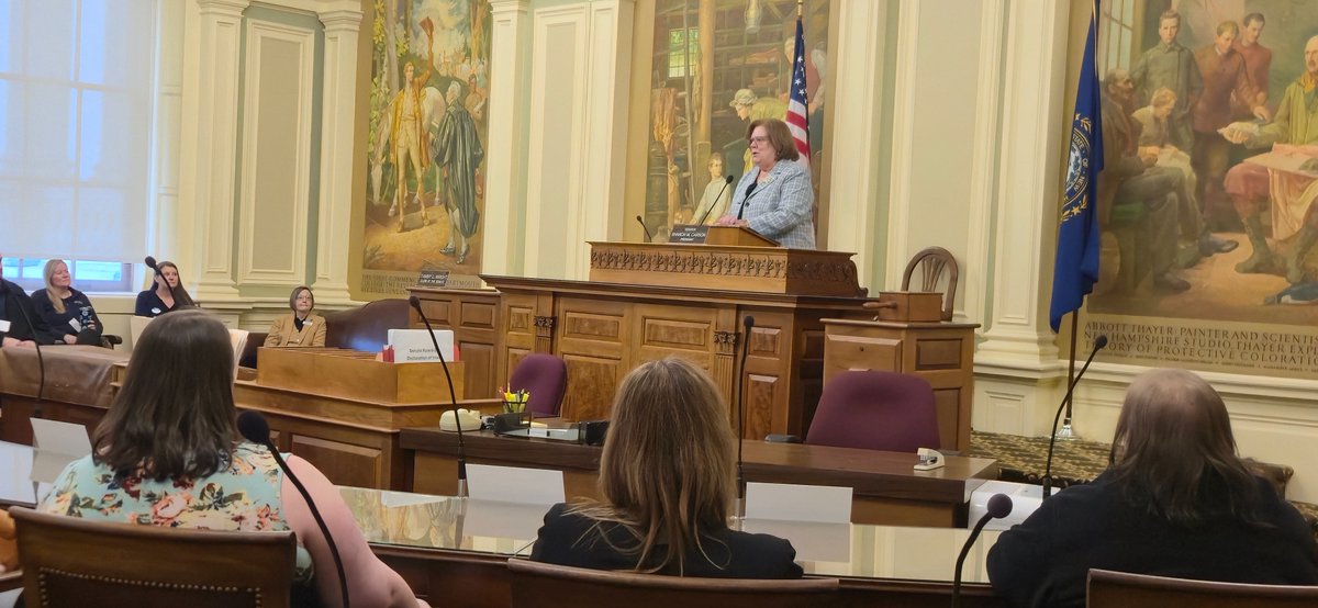 NH Senate President Sharon Carson tweet media