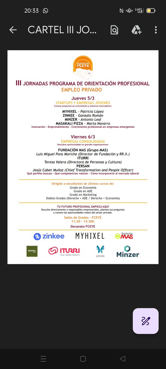 Facultad Económicas y Empresariales Univ. Sevilla tweet media