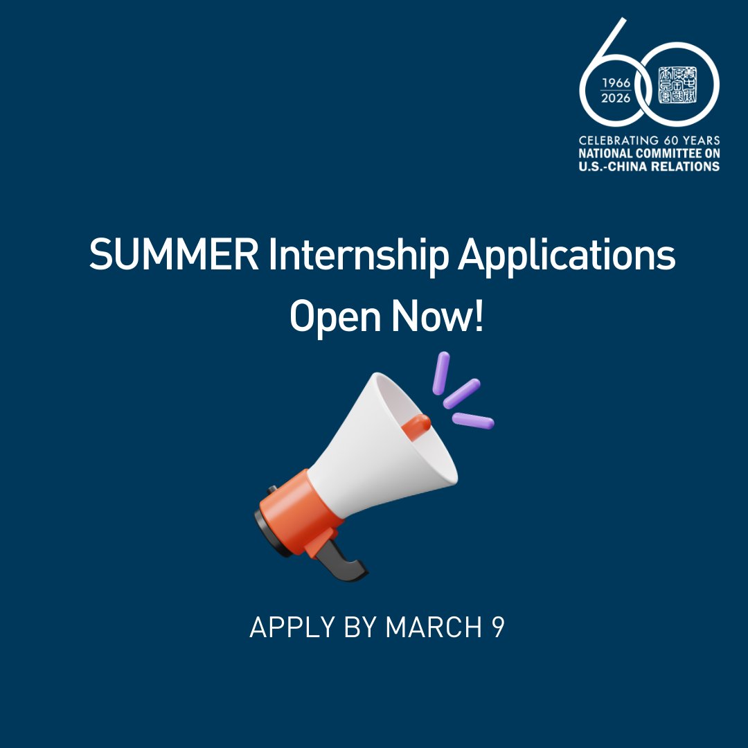 National Committee on U.S.-China Relations tweet media