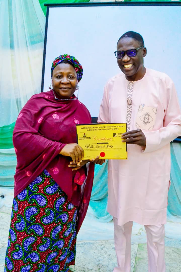 baka_ruth's tweet photo. Participants at the 2-Day Workshop for NE States (Bauchi, Borno, Gombe &amp; Yobe) on Multidimensional Poverty Index (MPI). Declared open by Hon. Com., Min. of Budget and Economic Planning, 2nd-3rd March 2026. Organised by FMBEP in collaboration with DADIWAVES Inves.@Gombe_BPoffice https://t.co/v4AR9R6NQs