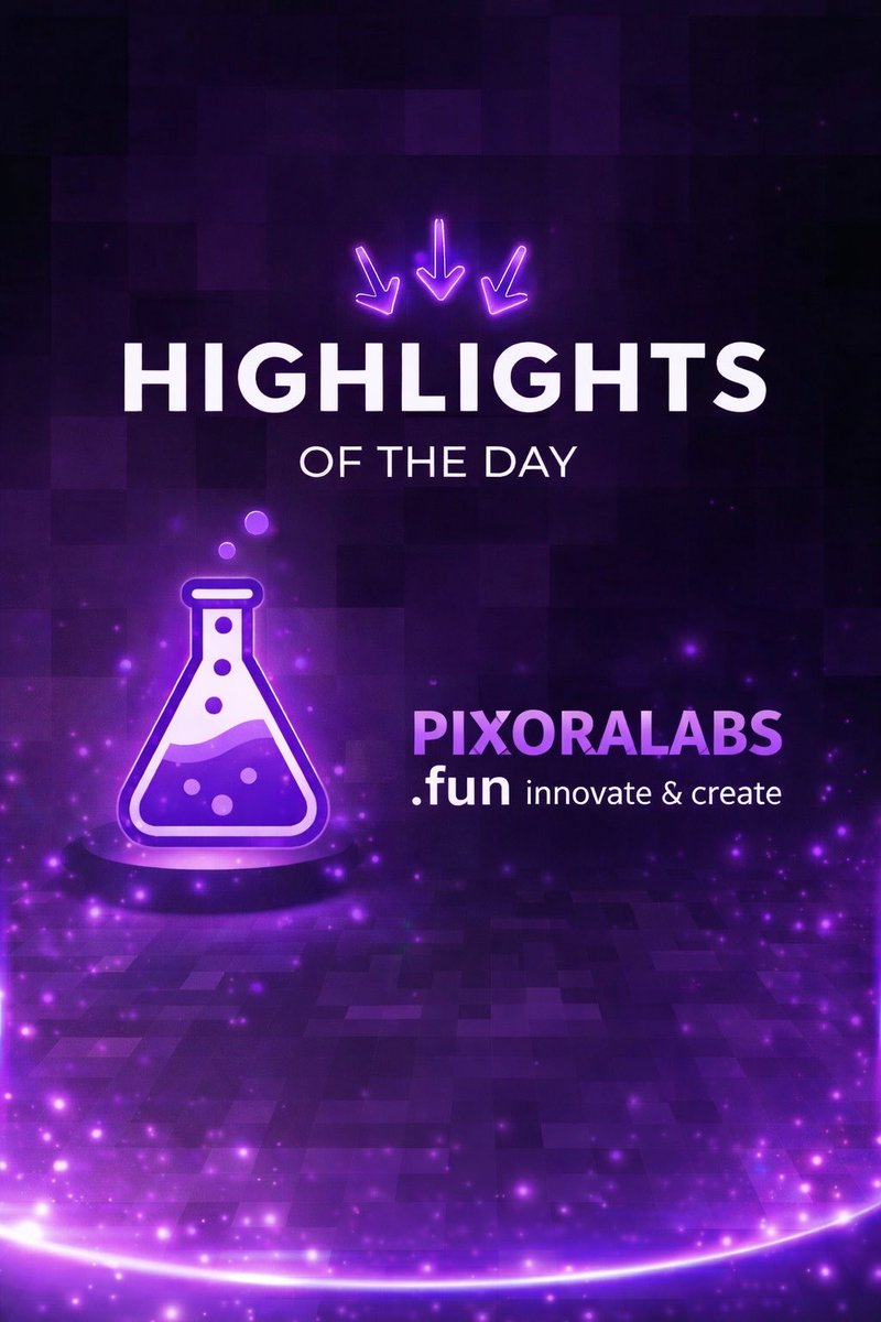 pixoralabs's tweet image. 🖼️HIGHLIGHTS OF THE DAY 💜 powered by pixoralabs.

CryptoTwitter Canvas - pixoralabs.fun

#art #canvas #pixelart #CryptoTrading #CryptoGiveaway #CryptoTwitter #crypto #pumpfun #money #challenge
