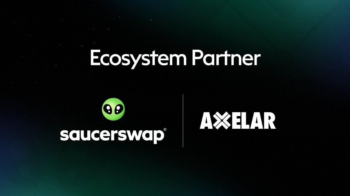SaucerSwap x Axelar

SaucerSwap aparece ya listado en la página de Ecosystem Partners de @Axelar, aumentando la visibilidad del DeFi en @Hedera dentro del ecosistema cross-chain!

Explora más aquí: axelar.network/ecosystem