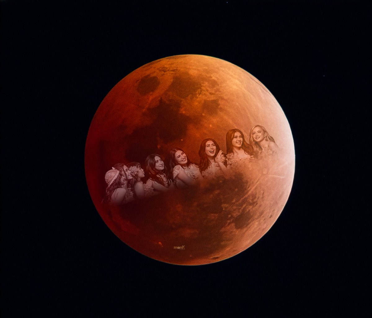 monkinvideos's tweet image. Went outside to take another snap, apparently #BINIchella  #moon is out tonight.

#bloodmoon #LunarEclipse #blooms 

Sorry couldn't resist :D