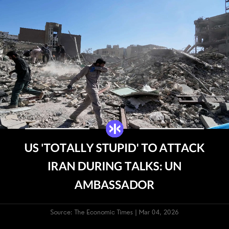 📰 Iran's UN ambassador calls US attack during nuclear talks 'totally stupid,' says US betrayed Gulf diplomatic efforts and war was imposed on Iran.

Download Fynx App: tinyurl.com/fynx-app-ps

 #Iran #US #UN #Ambassador #Attack