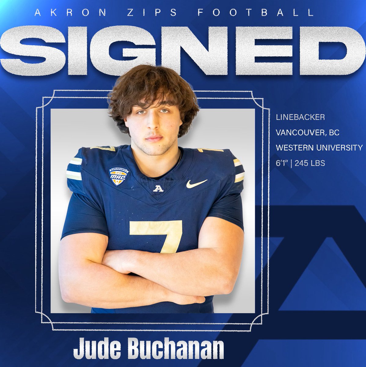 Akron Football tweet media