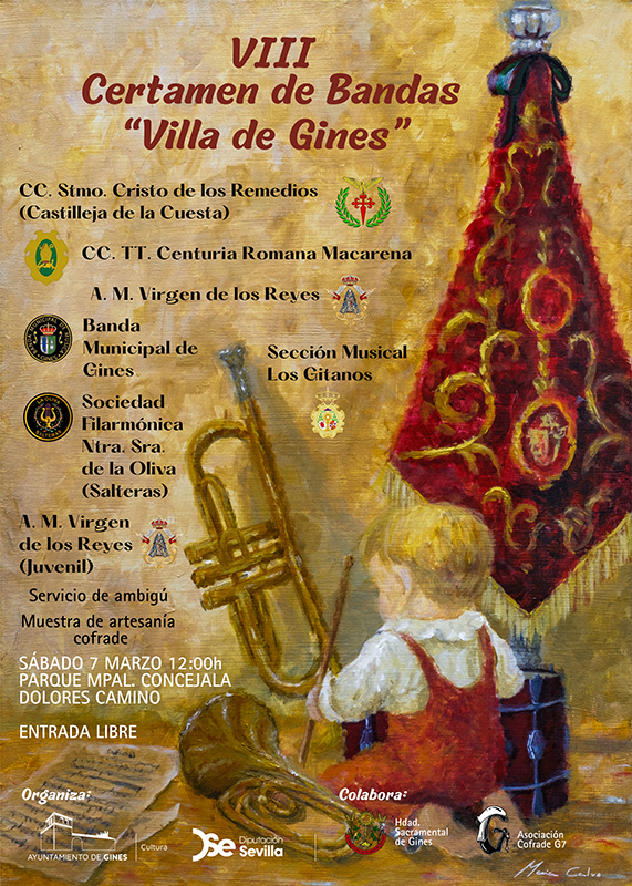 «Gines es Pasión», Alex Ortiz en «Carrera Oficial» y VIII Certamen de Bandas «Villa de Gines»
#NoticiasOCR <a href="/AytoGines/">Ayuntamiento de Gines 🇺🇦 Sevilla</a> 
ondacorazon.es/gines-es-pasio…