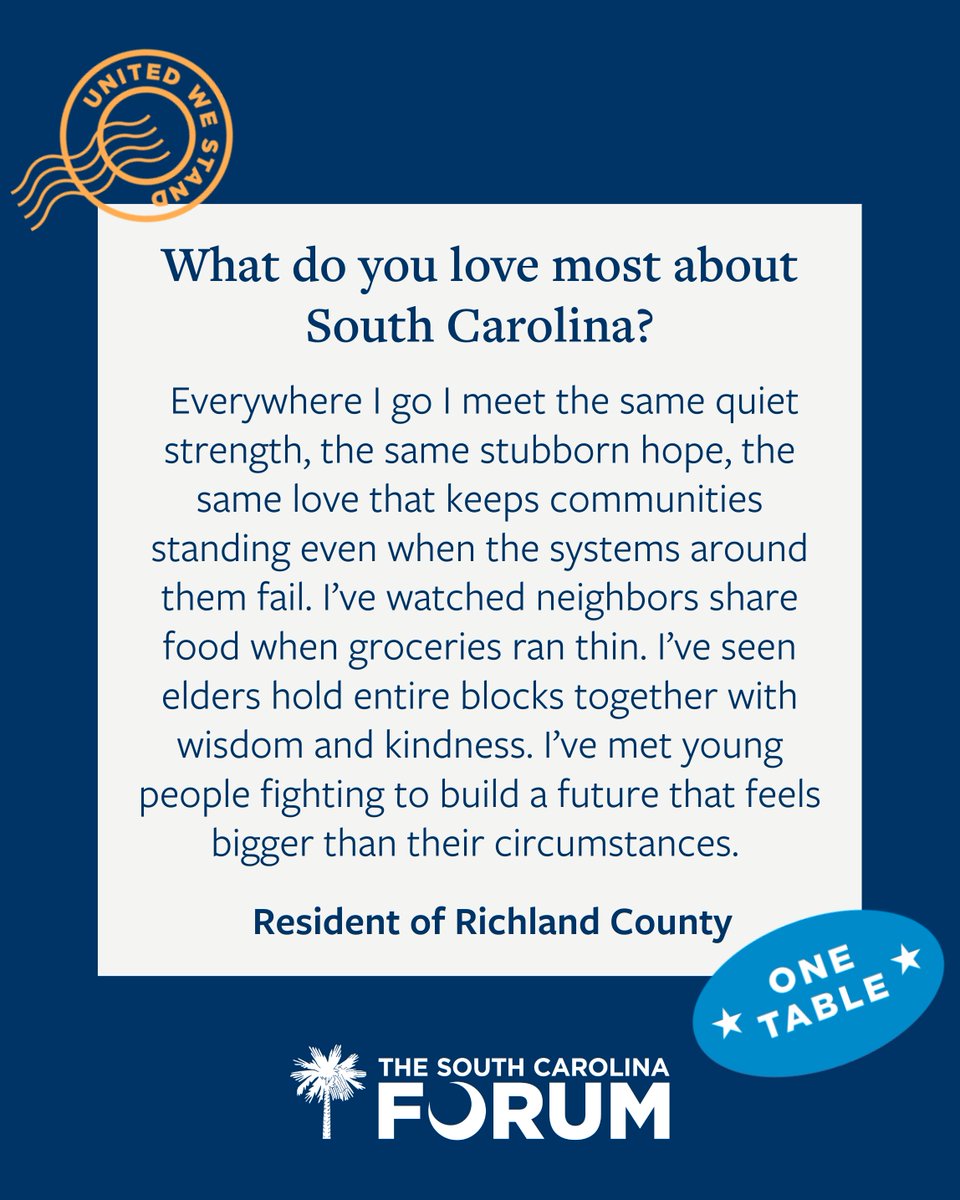 The South Carolina Forum tweet media