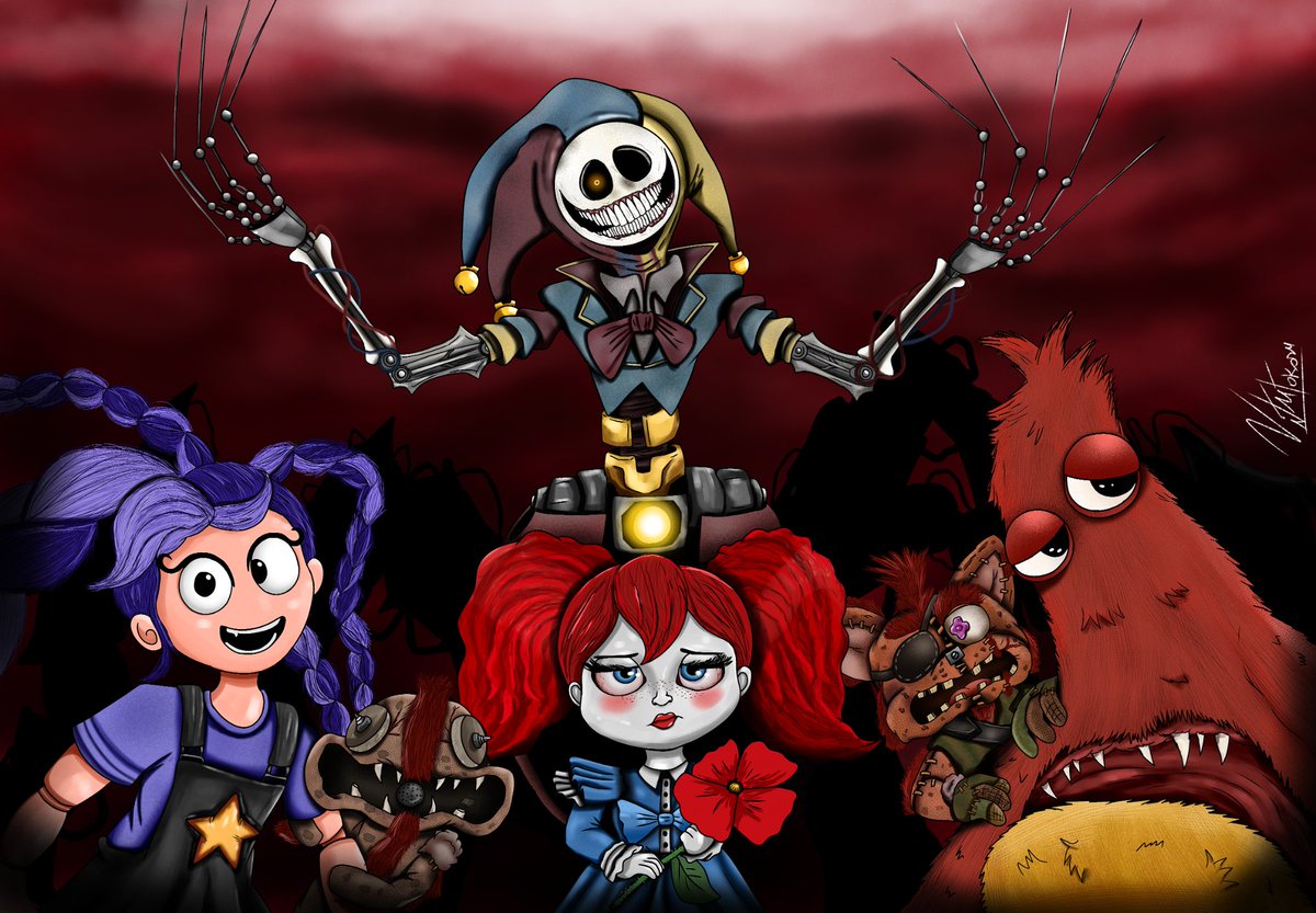 VituTakasu's tweet photo. Poppy Playtime 5!

#PoppyPlaytimeChapter5 #fanart https://t.co/3YK0DbmhYJ
