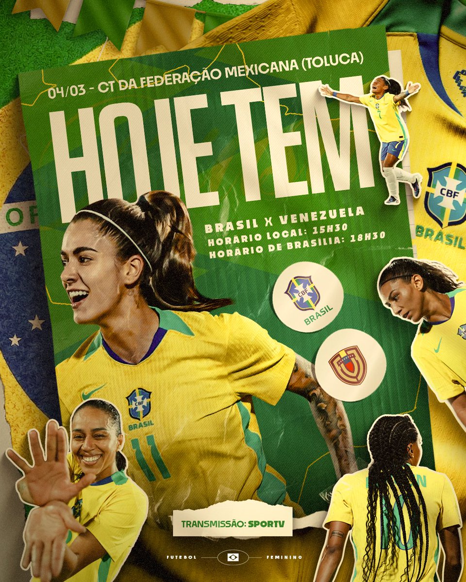 Seleção Feminina de Futebol tweet media