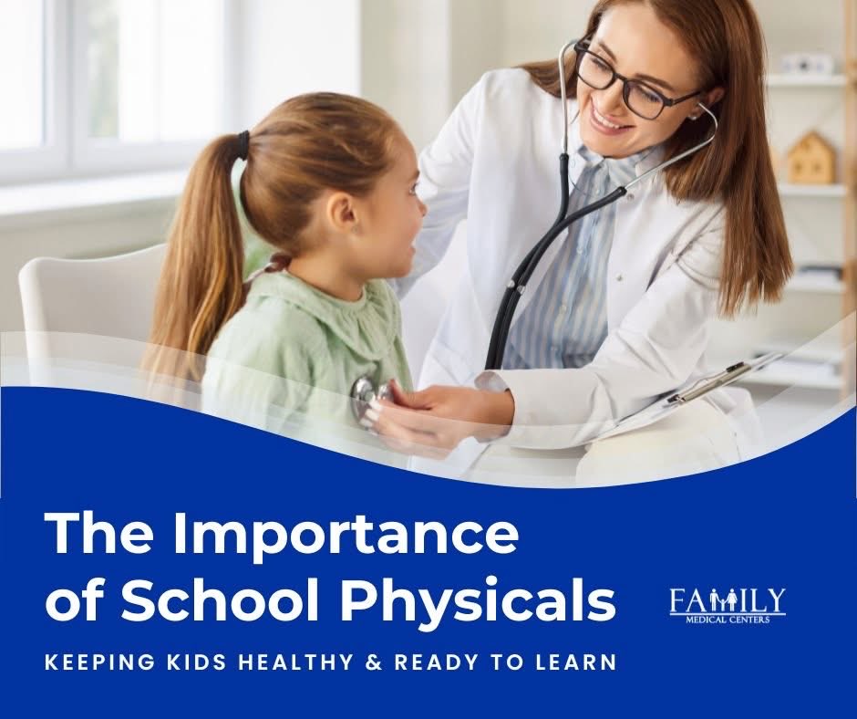 Thinking ahead to next school year? 📚
 
Schedule your child’s school physical now — especially rising 5th graders. Stay ahead of the rush and start the year strong. ✔️
 
#SchoolPhysicals #HealthyKids