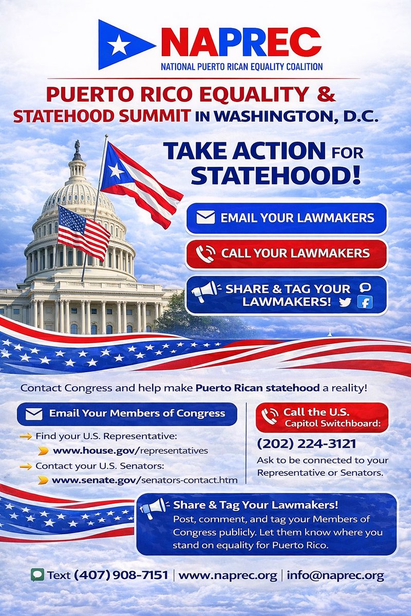 National Puerto Rican Equality Coalition (NAPREC) tweet media