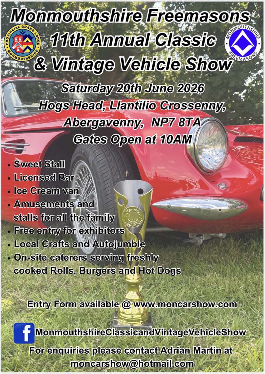 Monmouthshire Freemasons tweet media