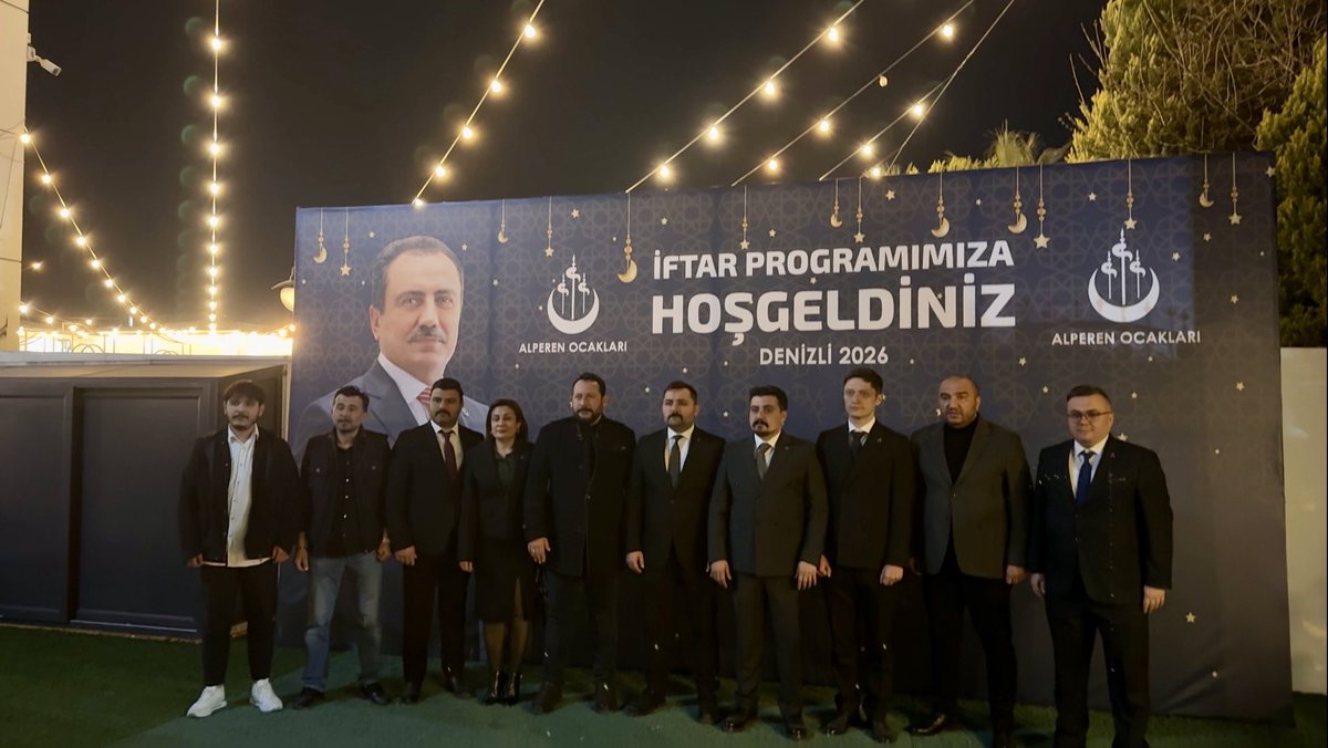 Denizli Alperen Ocakları Vakfımız tarafından düzenlenen iftar programı, Ali Can Kocaman’ın teşrifleri ve Selman Yeniçulha  ve tüm dava arkadaşlarımızla gerçekleştirilmiştir.

Nazik teşriflerinden dolayı Genel Başkanımız Sayın Ali Can Kocaman’a şükranlarımızı sunarız. #denizli