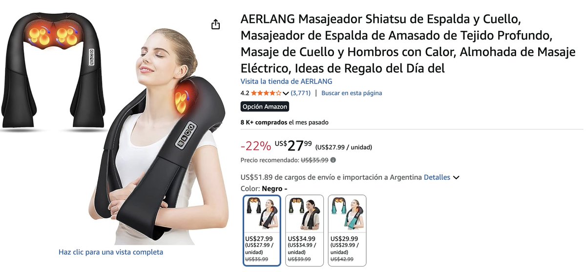 MAS BARATO EN ARGENTINA que COMPRAR EN USA

Mercadolibre👉🏻 meli.la/1Kfv6K5
Amazon👉🏻 meli.la/1Kfv6K5