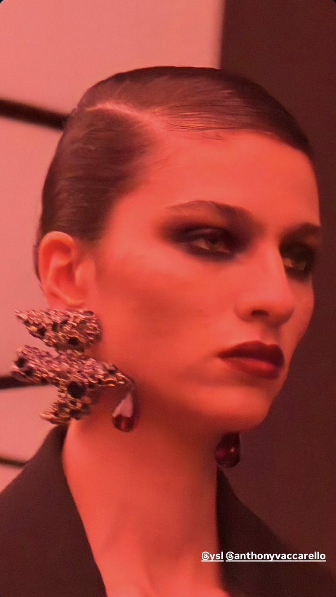 Loli Bahia for Saint Laurent F/W 26!