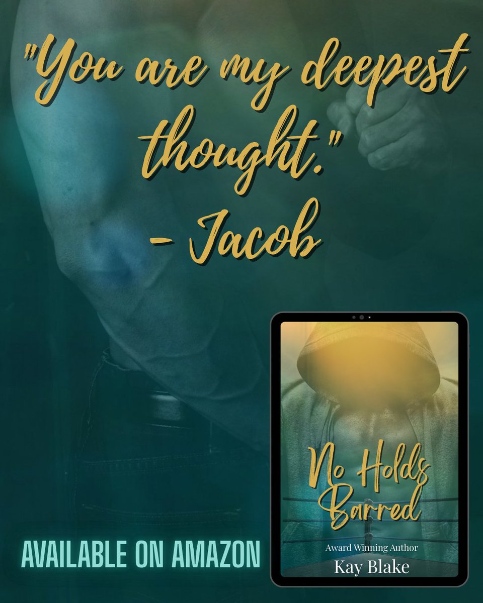 AuthorKayBlake's tweet photo. Meet Sienna, a bada** wrestling promoter, &amp; Jacob, a championship winning wrestler. In the world of wrestling and romance,  there's No Holds Barred.

Available now on Amazon: https://t.co/qNgr9jmap1

#NoHoldsBarred #teasertuesday #romancebooks #love #AuthorKayBlake #BookTwitter https://t.co/WYck2Gv3my