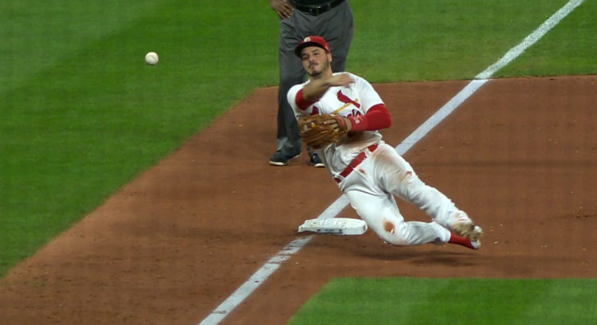 ShamusTalkSport's tweet photo. Career stat snapshot: Nolan Arenado
— 1,921 hits
— 353 HR (1 of only 10 third basemen with 350+ HR)
— 1,184 RBI (1 of only 29 third basemen with 1,000+ RBI)
— .282 AVG
— 119 OPS+
— 57.8 WAR
— 10× Gold Glove
— 5× Silver Slugger
— 8× All-Star
Data via @Stathead https://t.co/7ggWEwTG2u