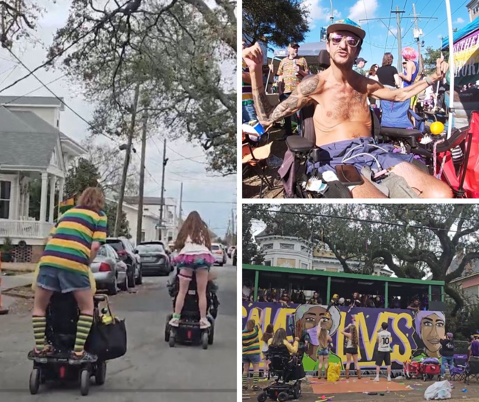 SPINALpedia's tweet image. In this epic video, see how a wheelchair-users in New Orleans enjoyed Mardi Gras 2026.

spinalpedia.com/community/vide…

#wheelchairlife #mardigras #spinalcordinjury