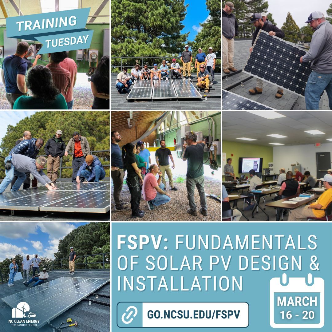 NC CleanTech Center tweet media