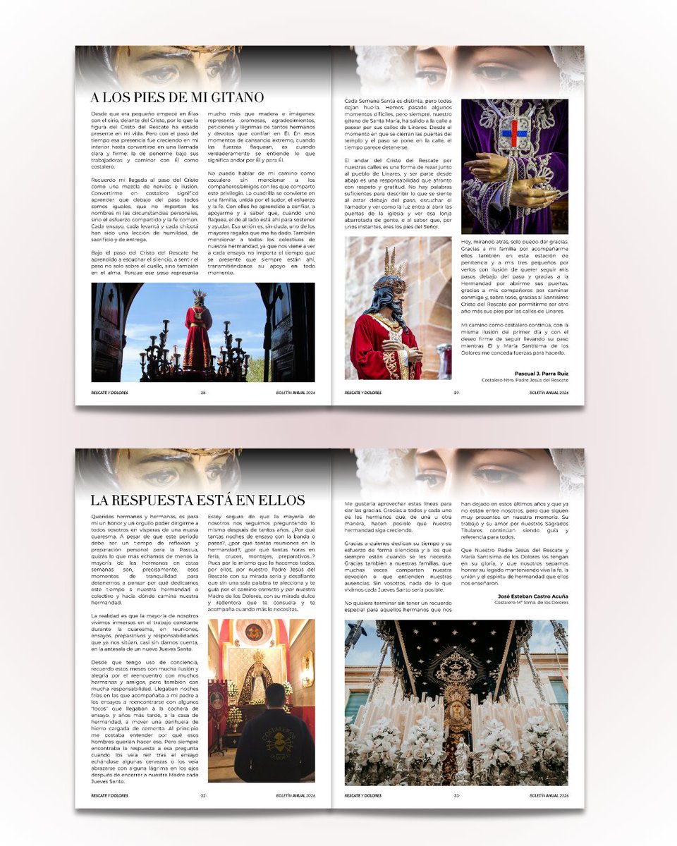 📓 | 𝐁𝐎𝐋𝐄𝐓𝐈́𝐍 𝐀𝐍𝐔𝐀𝐋 𝟐𝟎𝟐𝟔 | 🔴🔵

Ya se encuentra disponible para su descarga la edición digital del Boletín Anual de la Hermandad.

➡️ Clica en este enlace para su lectura: bit.ly/boletin-anual-…

#RescateLinares #RescateyDolores #RescateTrinitario #SomosRescate