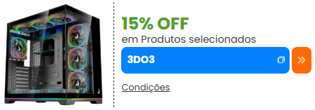 🚨Cupom Kabum!

🎟 15% OFF em Produtos selecionados - 3DO3
🔗Itens selecionados: tidd.ly/4um1Q0G
🔗Resgate aqui seus cupons: tidd.ly/4eqzNUE