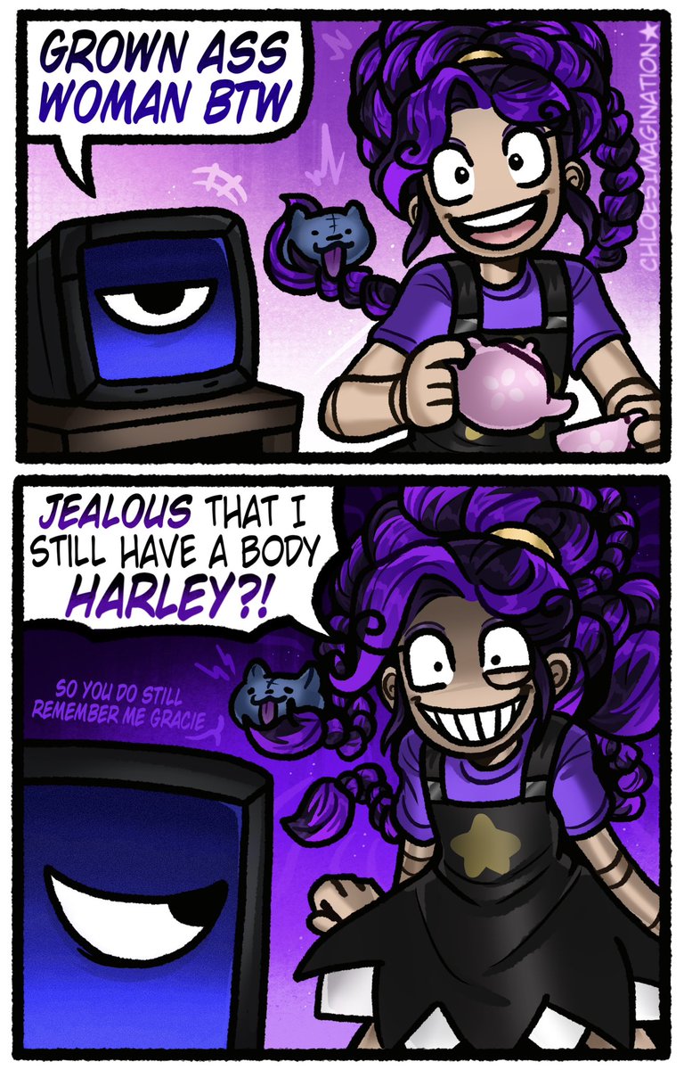 The fact Lily and Harley are the two adults in Poppy playtime..