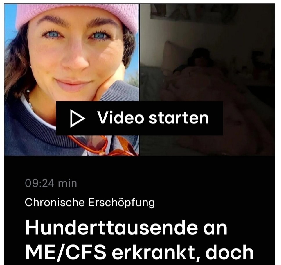 NichtGenesen's tweet image. R.I.P. 🖤
Am 11. Nov. strahlte @RTL_com den
nachfolgend erschütternden Bericht über die schwerst an #MECFS erkrankte Kathy aus. @RobertaBieling besuchte damals die Mama von Kathy und wir alle mussten während des Berichts der Mutter weinen. Heute ist Kathy von uns gegangen und es