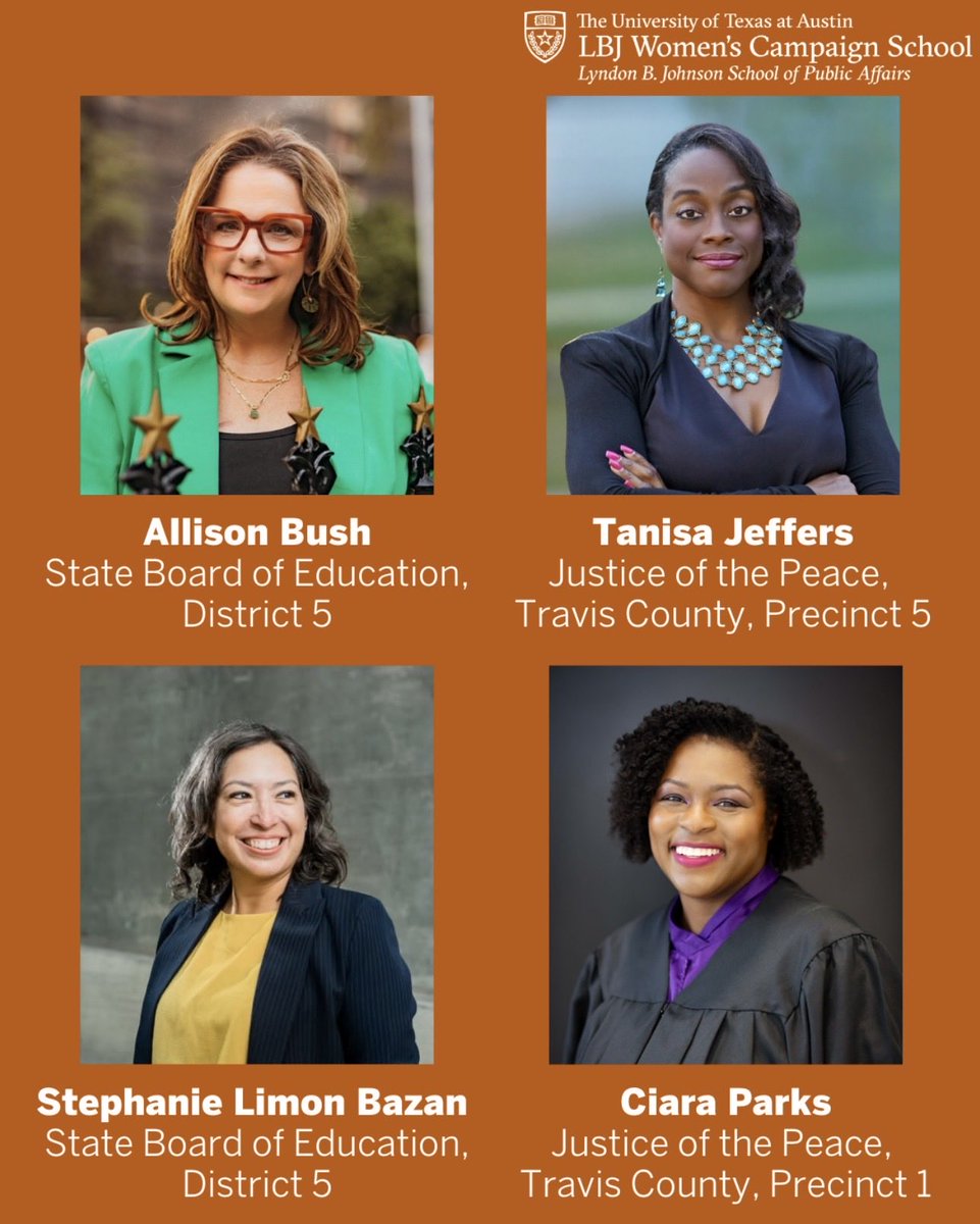 LBJ Women's Campaign School tweet media