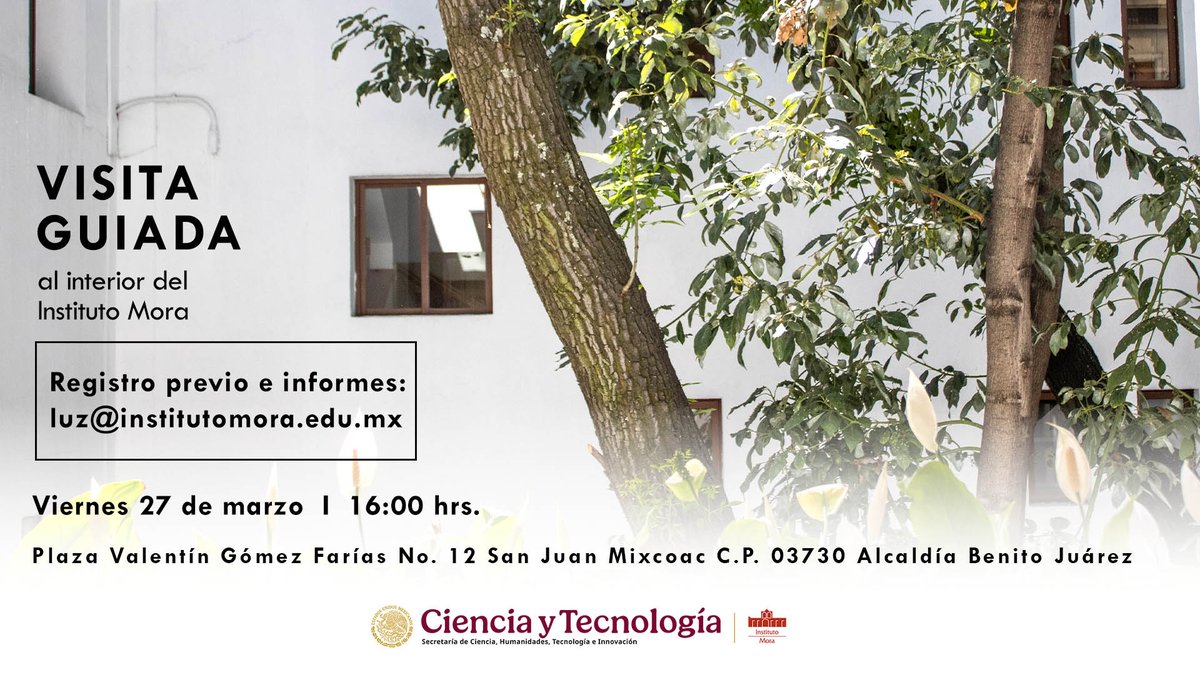 Instituto Mora tweet media