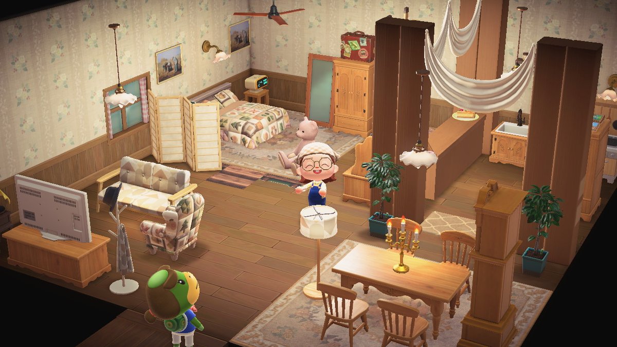 Viicky_ACNH's tweet photo. He hecho la tercera habitación del hotel y AMO!!!! cómo me ha quedado 🖤 https://t.co/8iqY5TkX6q