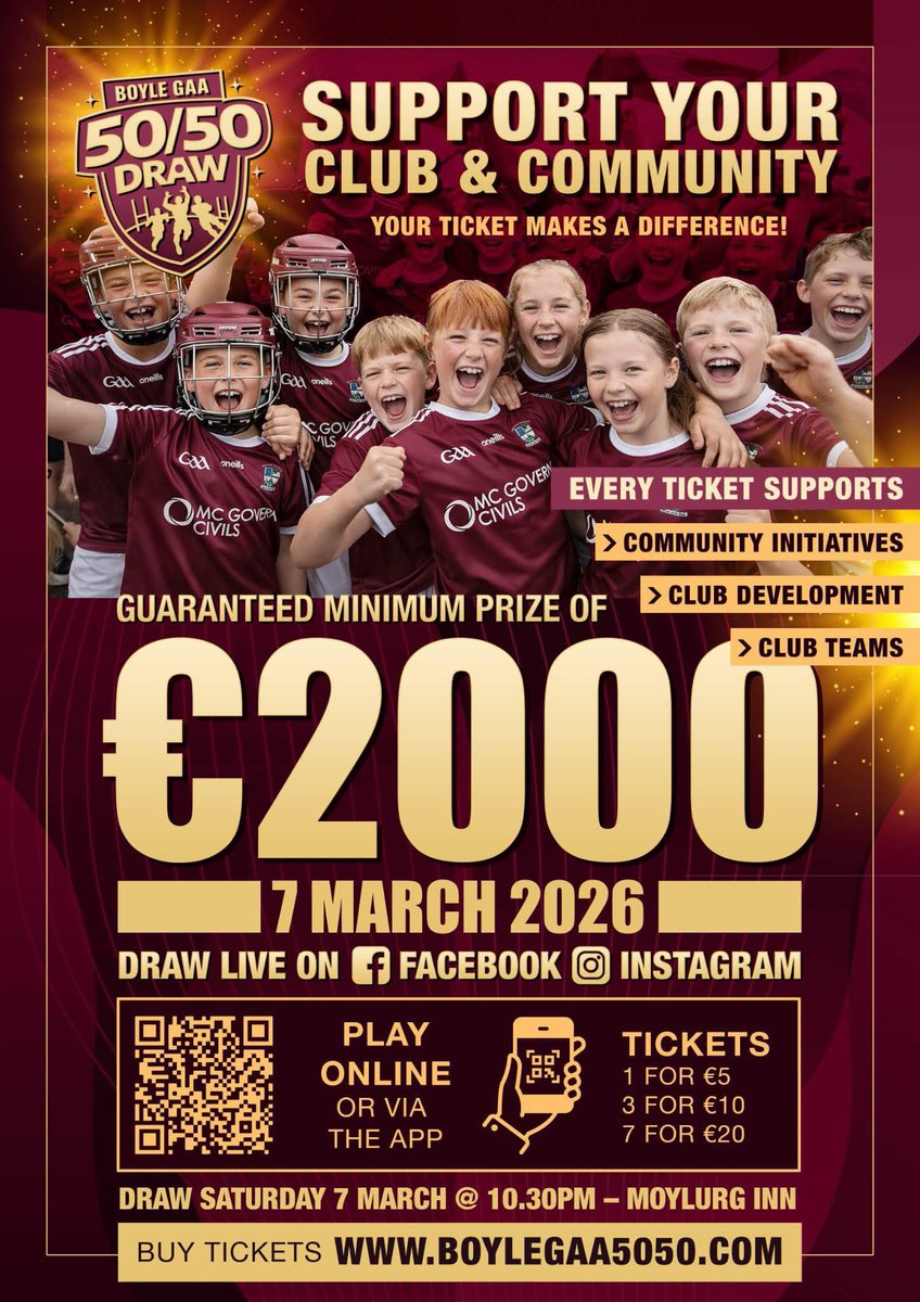 Boyle GAA & LGFA tweet media