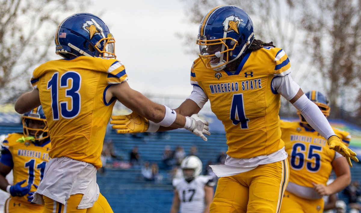 After a great conversation with <a href="/CoachWoodmanMSU/">Jason Woodman</a> I’m excited to announce I’ve received my first D1 offer from Morehead State University! 

<a href="/TylerKratz5/">Tyler Kratzenberg</a> <a href="/racelandramsfb/">Raceland Rams Football</a> <a href="/ramnation45/">Michael Salmons</a> <a href="/salyers_gage/">gage salyers</a> <a href="/coachelichter/">Eric Lichter</a> <a href="/SWiltfong_/">Steve Wiltfong</a> <a href="/CoachJamesRBU/">Coach James</a>