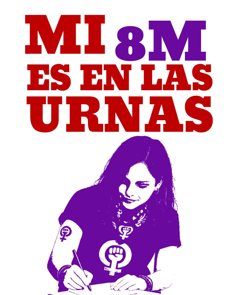 Este 8M vamos a las urnas decididas por la continuidad del cambio. Sin ambigüedad, este 8M es decisivo para proteger derechos, profundizar y continuar con las reformas sociales que tienen por objeto mejorar las condiciones de vida de las mayorías.

Este 8M votamos por la listas