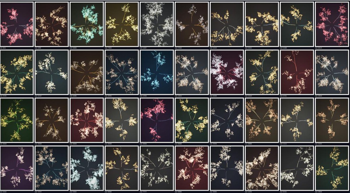 very interesting new creative direction emerged from exploring agentic radial dendritic branches 👀